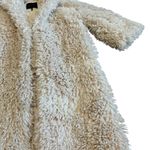 Robert Rodriguez Long-Length Shaggy Faux Fur Coat Cream Jacket Teddy Size XS Photo 4