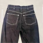 Reformation Cowboy High Rise Straight Jeans Black Photo 11