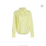 Vince  Long-Sleeve Linen-Blend Button-Front Shirt Photo 4