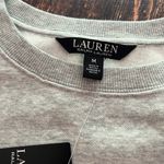 Lauren Ralph Lauren Heathered Grey Soft Crewneck Sweater Gray Size M Photo 3