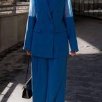 The Drop Women's Blue Sapphire Double Breasted Blazer by @signedblake Photo 5