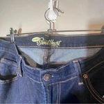 Old Navy Sweat Heart Skinny jeans rolled up ankle high rise dark size 12R Photo 2