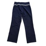Ralph Lauren Lauren Active Pants Women's Navy Blue White Stripe Sz M Photo 1