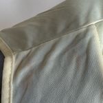 Vintage Pale Yellow Floral Embroidered Long Nylon Nightgown lingerie Small Tie Photo 1