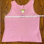 Sigrid Olsen  Sleeveless Top Pink With Rhinestone Accents Petite Medium Y2K Photo 7