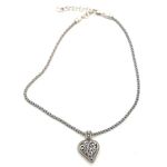 Brighton Crystal Heart Pendant Necklace Photo 0