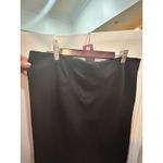 Daisy Fuentes ‎ Black Career Pencil Skirt Business Casual Work Office Sz L Photo 2