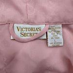 Victoria's Secret  Long Pastel Pink Robe Vintage Gold Label Photo 2