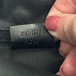 Gucci  Black Nylon Bamboo Handle Bag w Detachable Leather Shoulder Strap Photo 9