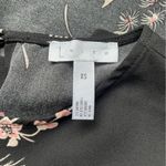 Leith Shift Dress Black & Pink Floral Bell Statement Sleeves Women’s Size XS Photo 11