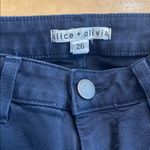 Alice + Olivia  Navy Flare Jeans Photo 2