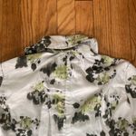 Tribal Balloon Sleeve Floral Print Jacket size‎ 4 White Photo 2