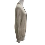 Lululemon Cashmere Blend Cashlu Sweater Open Cardigan Wrap Beige size XS/S Photo 3