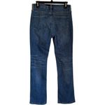 st. john's bay  Boot Cut Blue Jeans Stretch Women’s 6 High Rise Medium Wash Denim Photo 4