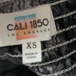 Grey Black White Tie Dye Mini Skirt XSmall NWT Gray Size XS Photo 2