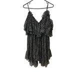 MISA Los Angeles  SUKI SHIFT COLD-SHOULDER FLORAL FLOWY‎ MINI DRESS SIZE MED Photo 1