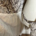 Reformation  Monica women’s snake print dress L Photo 9