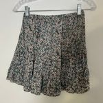 Princess Polly Green Floral Daisy Mini Skirt Women’s Size 6 | Boho Festival Tass Photo 1