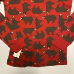 NWT Tea Collection Adult Pajama Top XS Red Photo 5