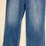 Risen NWT  Jeans High Rise Wide Leg Jeans Sz 3XL Distressed Medium Wash Photo 6