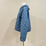 LC Lauren Conrad Lauren Conrad Ruffle Quilted Jacket in Rendez Blue NWT Size XXL Photo 6