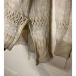 Billabong ABV) sweater women's size S white open weave boxy small women Photo 1