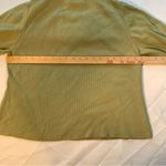 Relativity  Stretch Women's‎ XL Green V-Neck Knit Pullover Sweater Photo 7