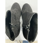 Old Navy Womans  250/81 Size 8 Black Zip Block Heel Ankle Boots Photo 5