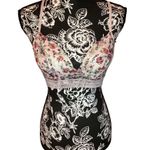 Altar'd State Floral Crossback Bra Everyday Preppy Casual Lounge Photo 0