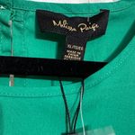 Melissa Paige  Vibrant Green Sleeveless Blouse Photo 2