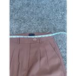 White Fox Boutique  Press Pause Pant Terracotta Brown Wide Leg Trousers Pleated S Photo 7