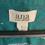a.n.a  Top Size Large V Neck Button Front Boxy Cut Photo 3