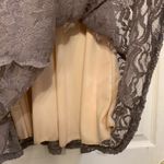 Emerald Sundae NWT  Beige Lace & Glitter Fit & Flare Glam Small Dress.     2824-G Photo 2