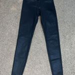 Alo Yoga High Waist Airbrush Legging Crackled Performance Leather Black XS Photo 2