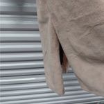 Juicy Couture  Women’s Medium Dusty Pink Teddy Trench Faux Fur Coat Long Plush Photo 5