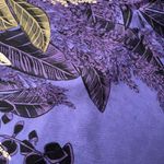 Anthropologie 🍁 Purple Floral Silk Blouse Photo 8