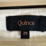Quince  Luna Stretch Flare Jeans Cloud White Size 29‎ Photo 4
