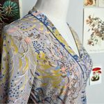 BCBGMAXAZRIA Pastel Spring Wrap Midi Dress size Small Photo 6