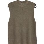 Old Navy NWT Mockneck Eyelash Sweater Tank in Sedimentary - Size XL Tall Photo 0