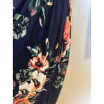 Jessekae Fall Maxi 3/4 Sleeve Maxi Swing Dress Designer Size Medium Black Photo 3