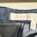 See By Chloe  Light Blue Flare Jeans Made in Italy Size 29 Photo 1