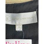 Anthropologie Corey Lynn Calter Odette Mini Dress sz M Black floral jacquard New Size M Photo 8