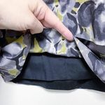 J.Crew  Strapless Floral Gray Yellow Dress Photo 4