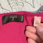T Tahari Magenta Long Sleeve Tunic Sweater Womens 2X💚 Photo 7