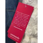 Commando  Denim Square neck Light Indigo Bodysuit Sz S NWT $138 Photo 5