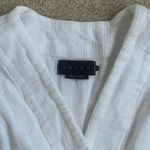 Like New Hatch Cotton Maternity Carolina Waist Tie Dress in White Size 2 Photo 3