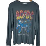 Daydreamer  AC/DC For Those About to Rock Long Sleeve Top in Vintage Black Small Photo 2