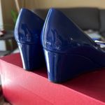 Salvatore Ferragamo  Sissi Patent-calf Wedges Photo 2