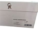 Good American NIB! Crystal Crush Shimmer Standout Slide Sandal - Size 7 Photo 9