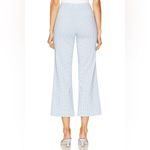 STAUD  Knack Pants Sky Micro Check Baby Blue Gingham S Photo 2